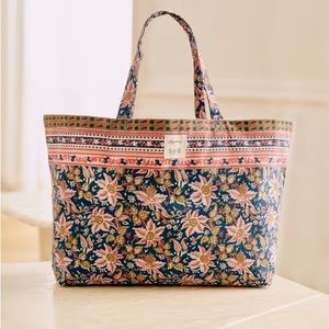 Sézane x SEA NY Tote Bag, Navy